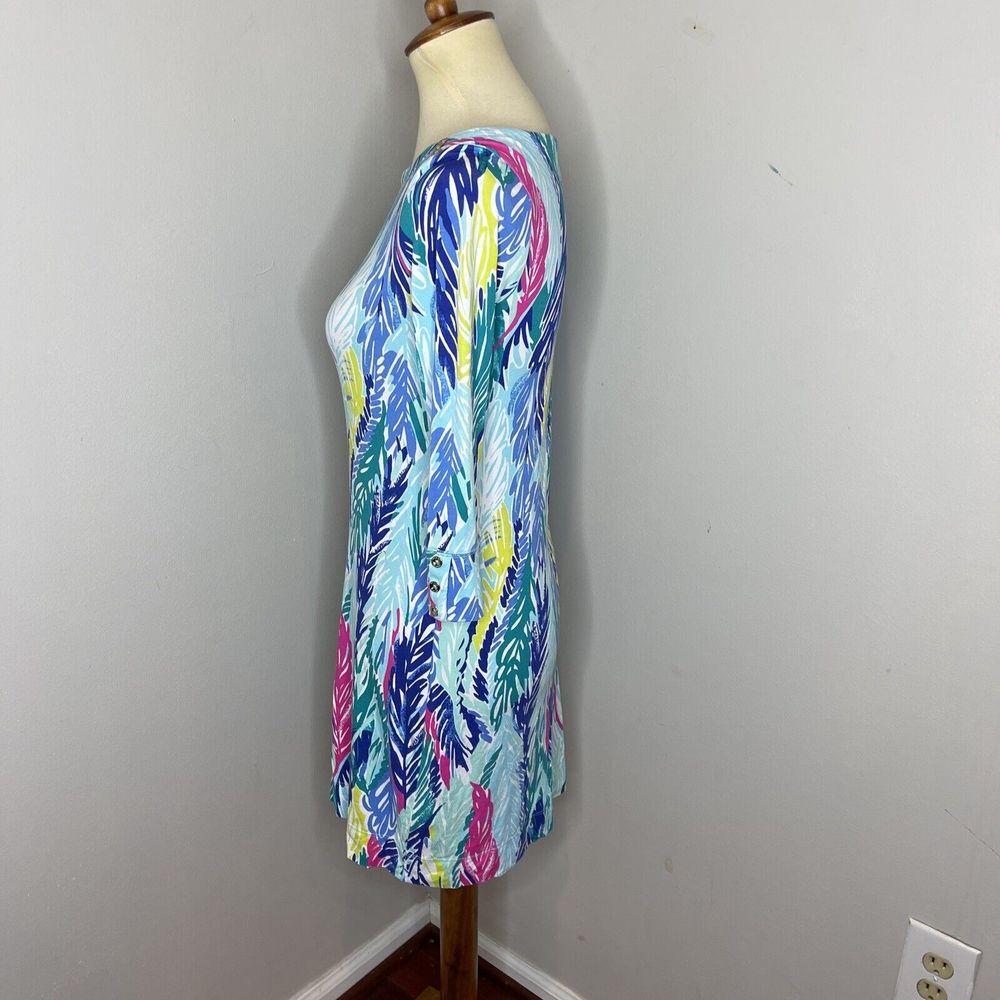 Lilly Pulitzer Sophie Dress UPF 50+ Light as a Feather 3/4 Sleeve Dress XS - Picture 2 of 10